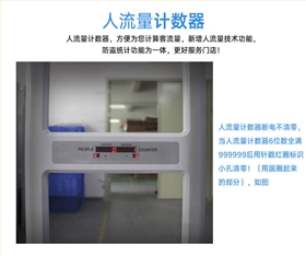 人流量計數器