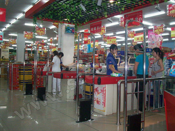 超市防盜報(bào)警系統(tǒng)布防設(shè)計(jì)圖